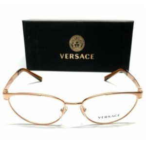 Versace Women's Rose Gold Cat Eye Eyeglasses!